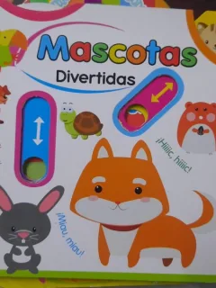 Mascotas divertidas (Animale de companie amuzante - carte in limba spaniola)
