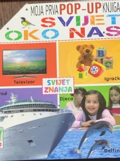 Svijet oko nas (Lumea din jurul nostru- carte pop up, in croata)