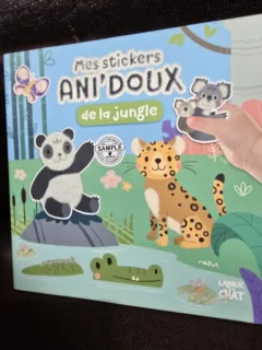 Mes stickers Ani Doux de la jungle - Mad Pillow & Colectiv de autori