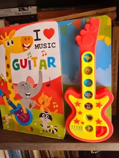 I love music guitar (Imi place chitara - carte in limba engleza)