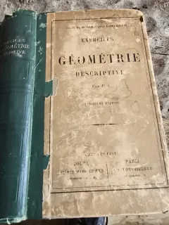 Exercices de Geometrie Descriptive - F. J.