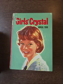 Girls Crystal Annual 1966 - carte benzi desenate in engleza