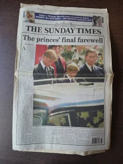 The princes  final farewell - The Sunday Times - 07.09.1997