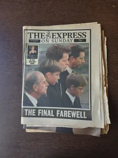 The Final Farewell - The Express on Sunday - 07.09.1997