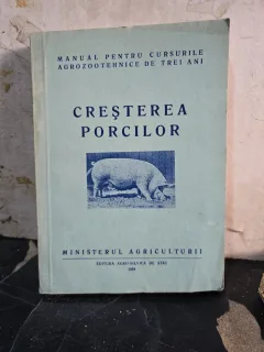 Creșterea Porcilor - Ministerul Agriculturii