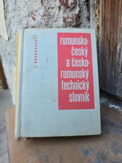 Dicționar româno-ceh și ceho-român tehnic - J. Kudrnovský