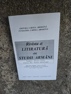 Rivista di LITITRATURĂ shi STUDII ARMÂNI - Tiberius Cunia/Anul II, NR.1