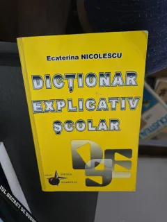 Dictionar Explicativ Şcolar - Ecaterina Nicolescu
