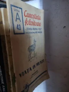 Cunostinte folositoare - Viata in munti - I. Simionescu
