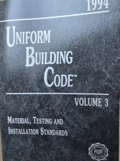 Uniform building code - Material Testing and Installation Standards Vol. 3 - International Conference of Building