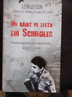 UN BAIAT PE LISTA LUI SCHINDLER - LEON LEYSON