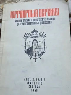 Mitropolia Olteniei - Revista oficiala a Arhiepiscopiei Craiovei si Episcopiei Rimnicului si Argesului Nr. 9-12 1959