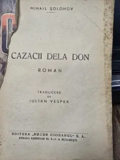 Cazacii dela Don -  Mihail Solohov
