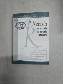 Revista de istorie și teorie literară - nr. 1-4/ianuarie-decembrie 2007 - Academia Română, Institutul de Istorie și Teorie Literară