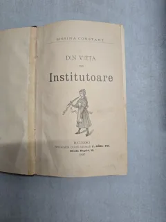 Din viața unei institutoare - Sissina Constant