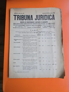 Tribuna Juridică nr. 41-42/19.12.1920 -
