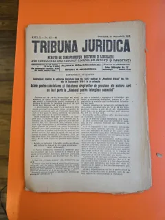 Tribuna Juridică nr. 42-44/28.12.1919 -