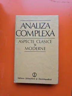 Analiza Complexă - coord. Cabiria Andreian Cazacu