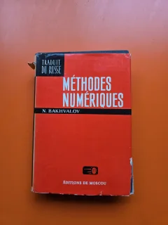 Méthodes Numériques - N. Bakhvalov