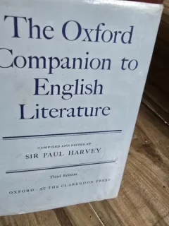 The Oxford Companion to English Literature - Sir Paul Harvey