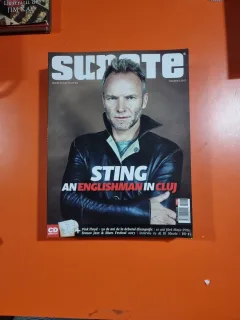 Revista Sunete - Toamna 2017 - articol principal Sting, an englishman in CLuj (fara CD)