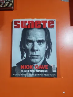 Revista Sunete - Primavara 2018 - articol principal Nick Cave, 19 iunie 2018, Bucuresti (fara CD)