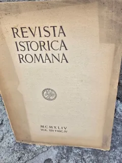 Revista istorica romana VOL XIV FASC IV - redactor D. Bodin