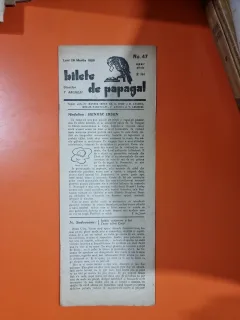 Bilete de papagal - no 47 / 26 martie 1928
