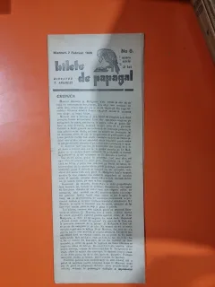 Bilete de papagal - no 6 / 7 februarie 1928