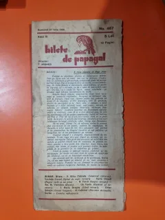 Bilete de papagal - no 467 / 27 iulie 1930