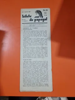 Bilete de Papagal - no 55 / 4 aprilie 1928