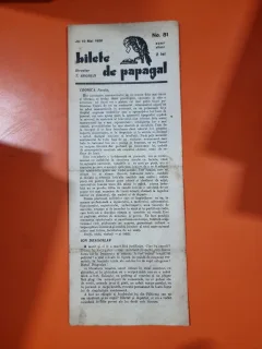 Bilete de papagal - no 81 / 10 mai 1928