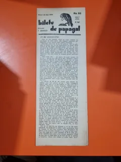 Bilete de papagal - no 93 / 25 mai 1928