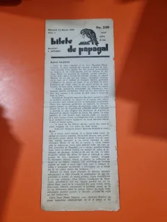 Bilete de papagal - no 338 / 13 martie 1929