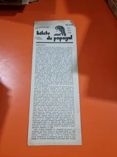 Bilete de papagal -  no 349 / 25 martie 1929