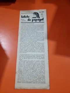 Bilete de papagal - no 226 / 28 octombrie 1928