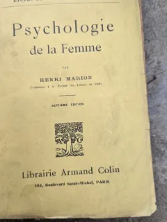 Psychologie de la femme - Henri Marion