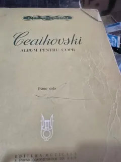 Partituri. Album pentru copii. Piano solo - Ceaikovski