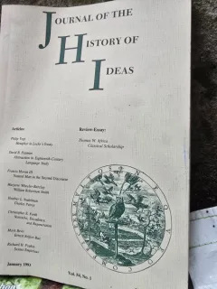 Journal of the history of ideas vol.54 no.1/1993