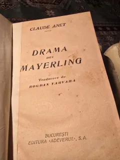 Drama din Mayerling - Claude Anet