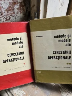 Metode si modele ale cercetarii operationale - A. Kaufmann 2 volume (1+2)