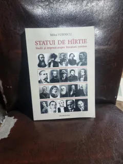 Statui de hîrtie - Mihai Vornicu