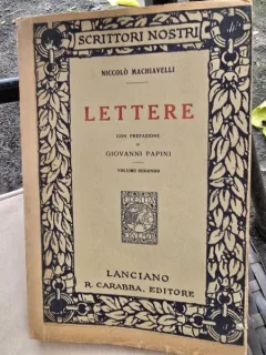 Lettere - Niccolo Machiavelli