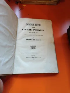 Cronologia Militare delle Guerre d Europa dal 1789 al 1849 - Pietro De Valle