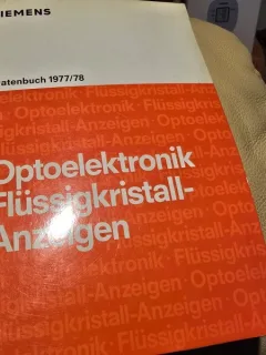 Optoelectronik Flussigkristall-Anzeigen 1977-78