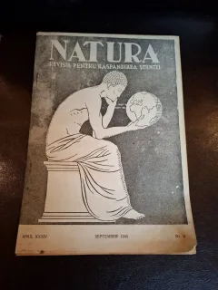 Revista Natura  - Nr.9 Septembrie 1945 anul XXXIV