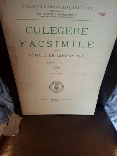 Culegere de facsimile pentru Școala de arhivistică (seria turca) - H. Dj. Siruni