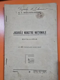 Jocurile noastre naționale - G. T. Niculescu-Varone