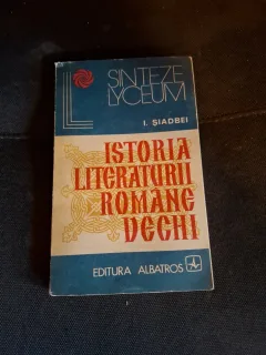 Istoria literaturii române vechi - I. Șiadbei