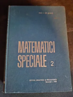 Matematici speciale Vol. 2 - I. Gh. Sabac